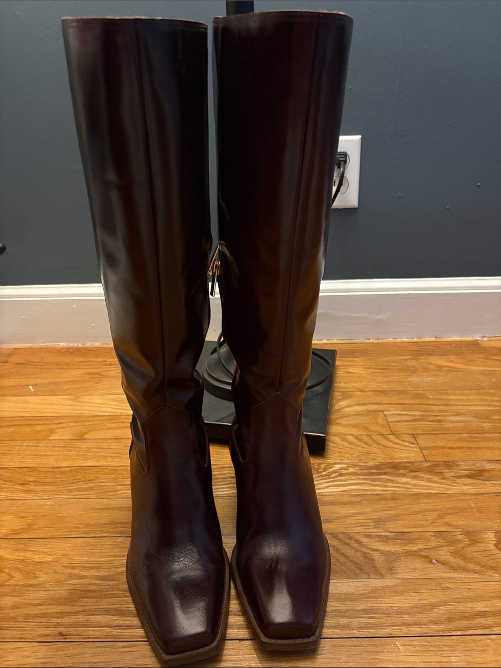 Vince Camuto Sangeti boots Women’s Tall Leather Boots - Dark Brown